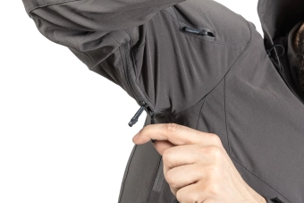 Chaqueta Softshell Emerson Blue Label 'Fog' Gris Lobo