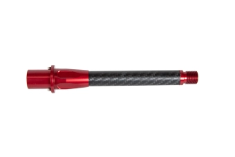6'' Carbon Outer Barrel for M4/M16 Replicas - Red