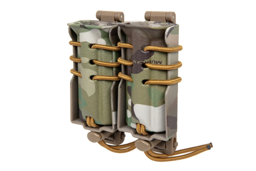 Soporte para 2 cargadores 9mm Wosport Urban Assault Quick Pull MC