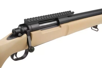 Fusil de airsoft rifle de francotirador MOD24 - bronceado