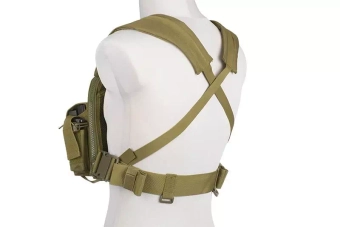Commander Chest Rig Tactical Vest - Olive Drab