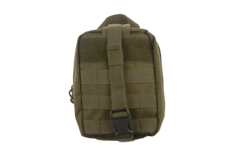 MOLLE ripped first aid kit - olive green