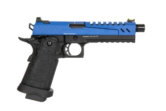 Hi-Capa 5.1 Split Side Pistol Replica - Blue / Black