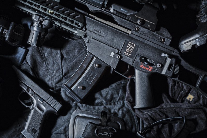 Karabinek ASG Specna Arms SA-G11 KeyMod EBB Czarny (OUTLET)