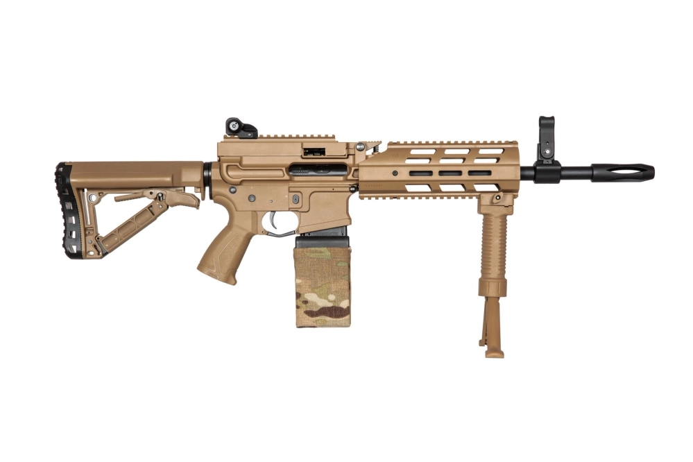 CM16 LMG Machine Gun Replica - tan