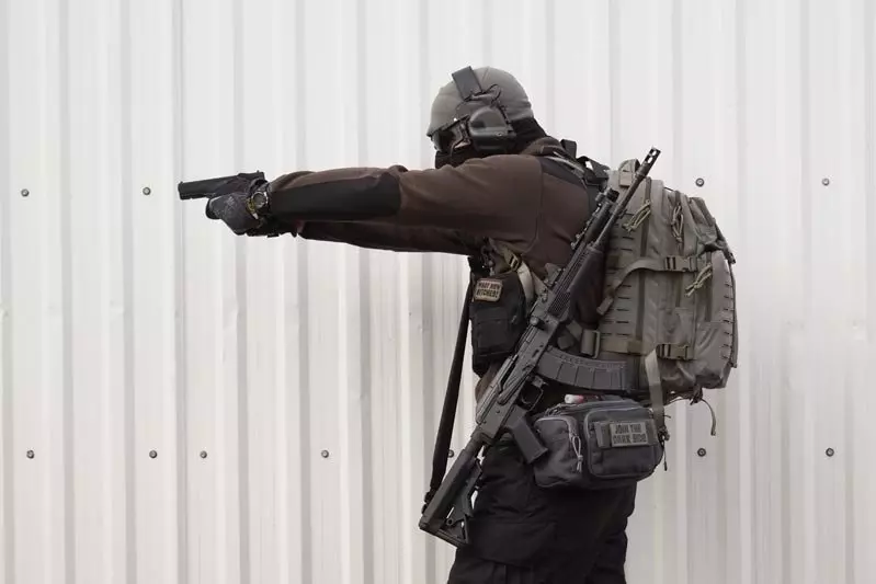 Sac banane tactique sac de taille tactique - noir