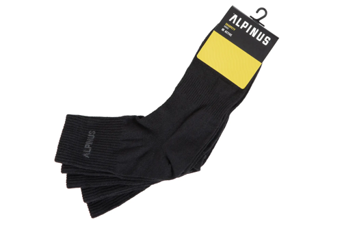 Alpinus Zadar 3-pack Coolmax sokken FI11081 35-38 zwart