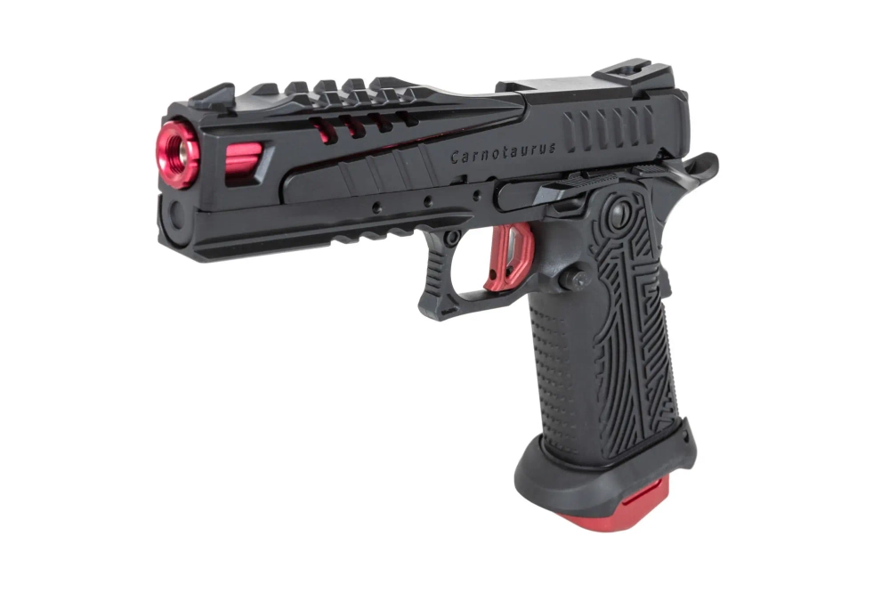 Pistole ICS Hi-Capa Carnotaurus Dual Power airsoft (se zásobníkem CO2)