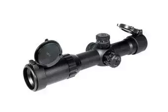 Luneta 1-4X24 30mm RGB Mil-dot Long Eye Relief
