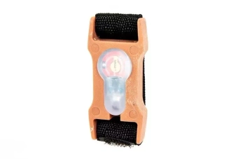Marker elektroniczny Lightbuck Split-Bar - pomarańczowy (czerwone światło)