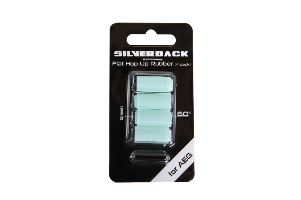Set van 4 Hop-Up Silverback gummen 60° type AEG