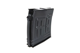 Low-cap magazijn voor 50 Tornado kogels voor A&K SWD replica's