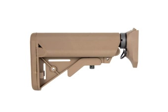 AR15 stock with adaptor for WE SCAR replicas - tan