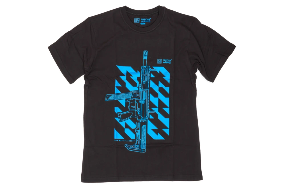Specna Arms Flex X-Series Your Way Of Airsoft T-Shirt 05 Black