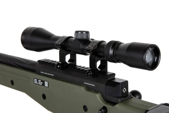 Réplique de sniper Specna Arms SA-S14 EDGE™ avec lunette et bipied Olive