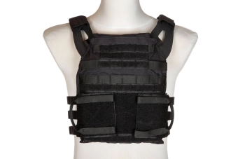 Taktická vesta Rush 2.0 Plate carrier Ariatel - Černá barva