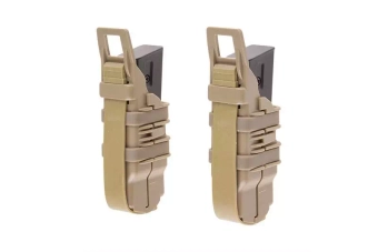 Double Open III (XS) Pistol Magazine Pouch - Tan