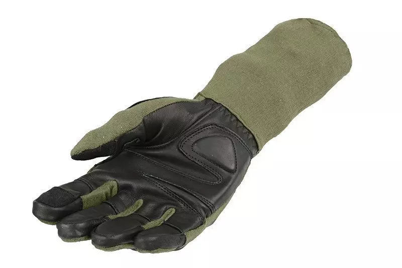 Taktické rukavice Breacher Armored Claw Olivově