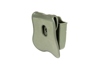 Funda doble para cargadores pistola owe type Beretta - olive