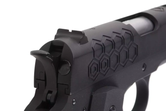 1911 Hex Cut V.3 pistol replica - black