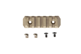 Rail ERS™ KeyMod 5 slots - Terre sombre