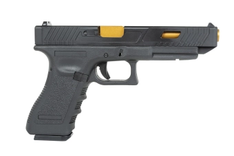 East Crane EC-1202 ASG pistool Zwart en goud