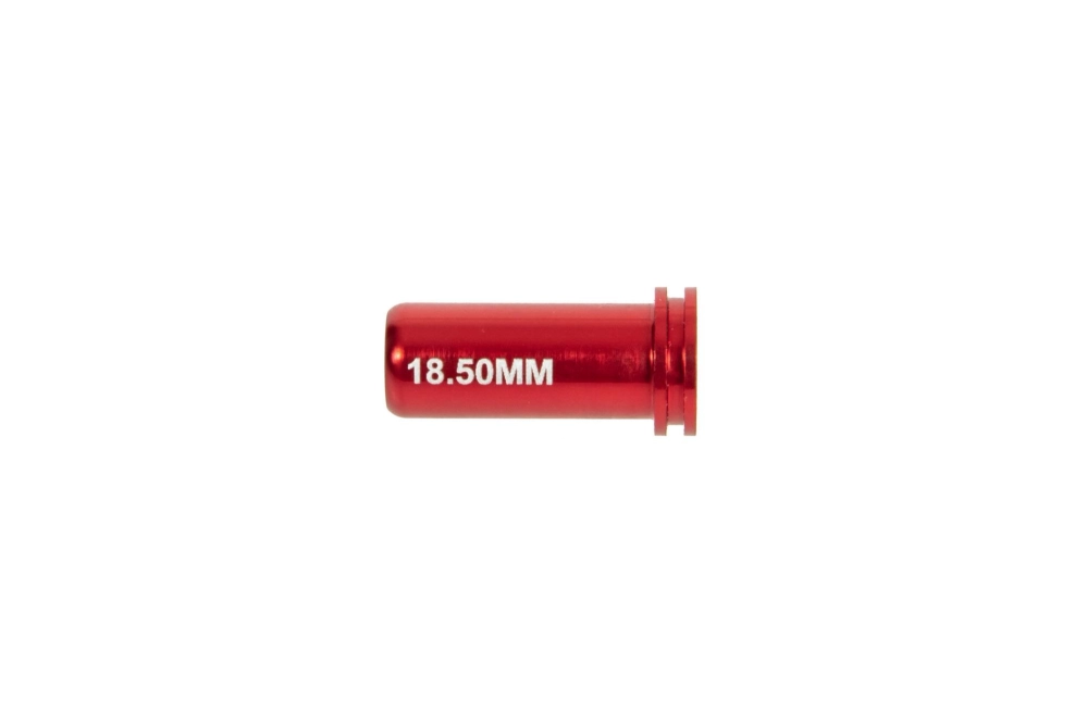 Double-sealed aluminium CNC nozzle for AEG replicas - 18.50mm