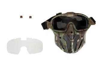 Masque avec lunettes et ventilateur - MC