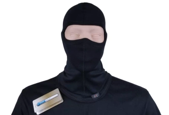 Pasamontañas termoactivo COOLMAX - NEGRO