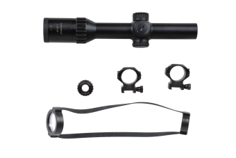 Luneta LPVO Vector Optics CONTINENTAL X8 1-8X24I ED FIBER Czarna