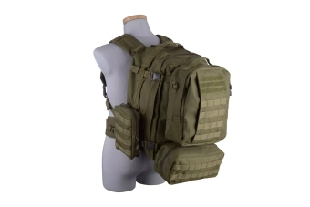 Mochila táctica Asalto mejorado - verde oliva