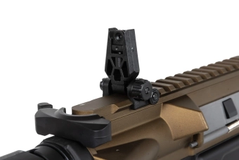 Specna Arms RRA SA-E24 HAL ETU™ Carabina airsoft Caos Bronce con dispositivo de descarga naranja