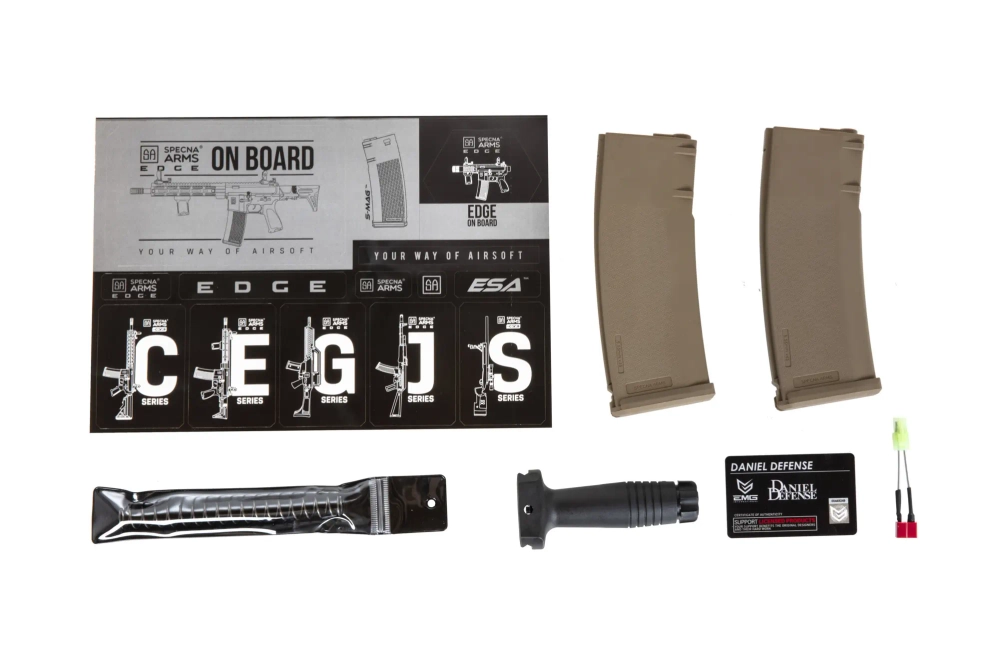 Specna Arms Daniel Defense® MK18 SA-E19 EDGE™ HAL ETU Chaos Bronze airsoft Carbine
