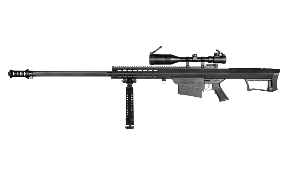 Fusil airsoft SW-024SA avec bipod et télescope - Noir