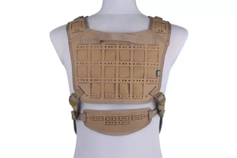 Dynamic Laser-Cut Tactical Vest - Tan