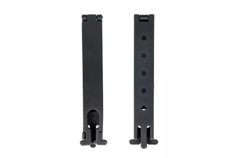 Polymer type pouches 2 clips set