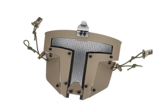 Protector facial SPT para cascoFAST - Marrón coyote