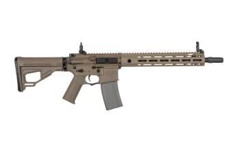 Airsoftová zbraň puškaka Helios KAC SR-16E Mod2 M-LOK - Dark Earth
