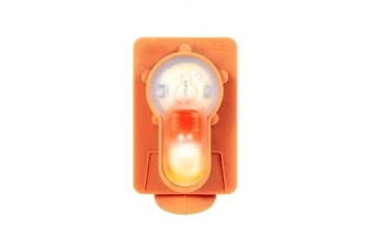 Lightbuck Card Button electronic marker - orange (orange light)