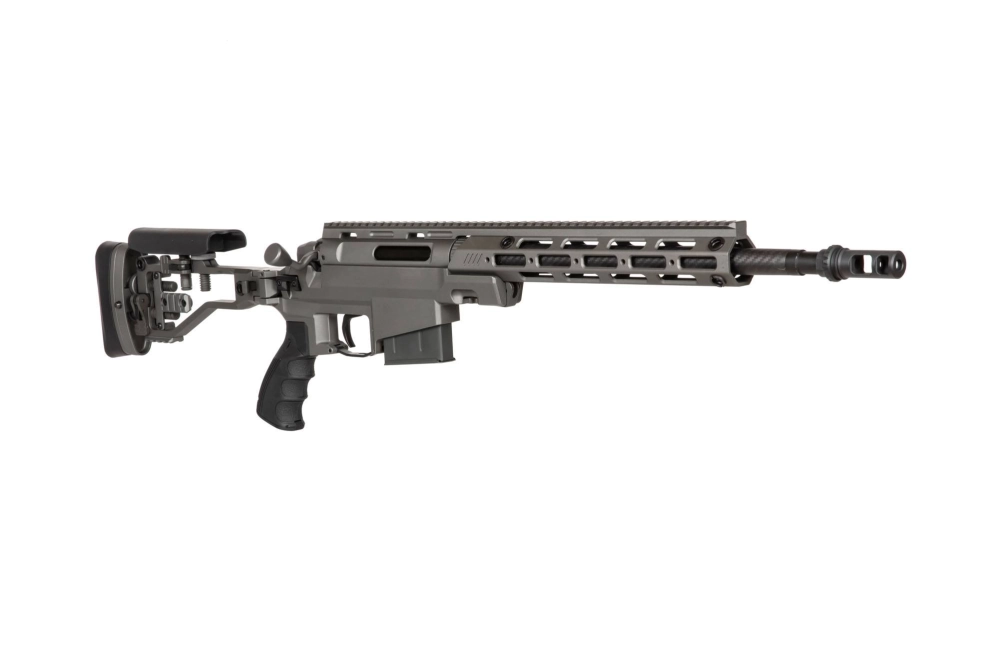 Fusil airsoft sniper MSR303 - Gris titane