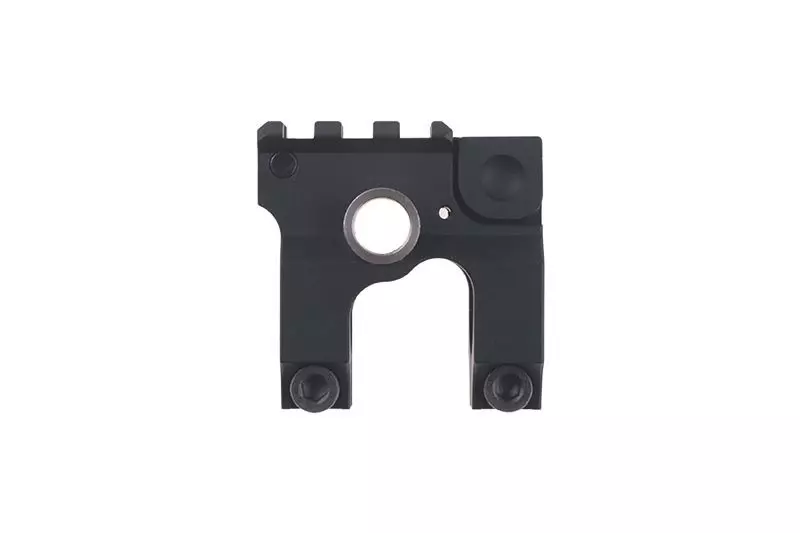 M4/M16 Gas Block with Foldable Front Sight - Black