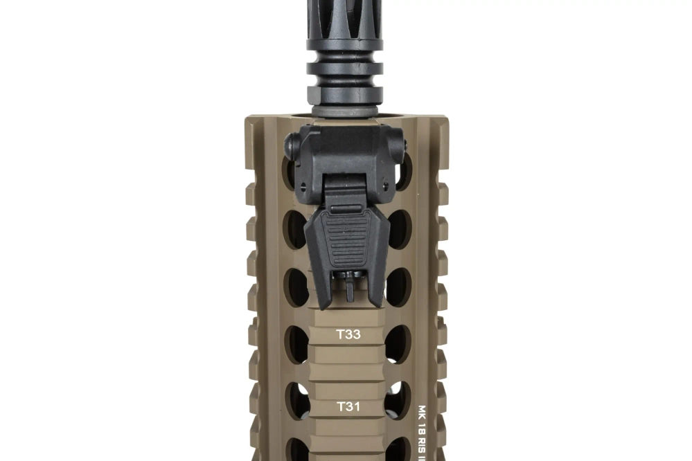 Specna Arms Daniel Defense® MK18 SA-P19 Prime™ HAL™ ETU airsoft Carbine High Torque Half-Tan Version