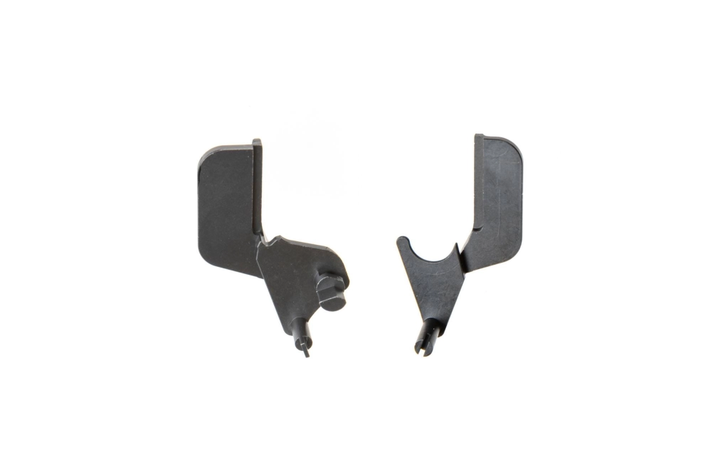 Steel ambidextrous safety for Marui Hi-Capa / 1911 airsoft guns - black