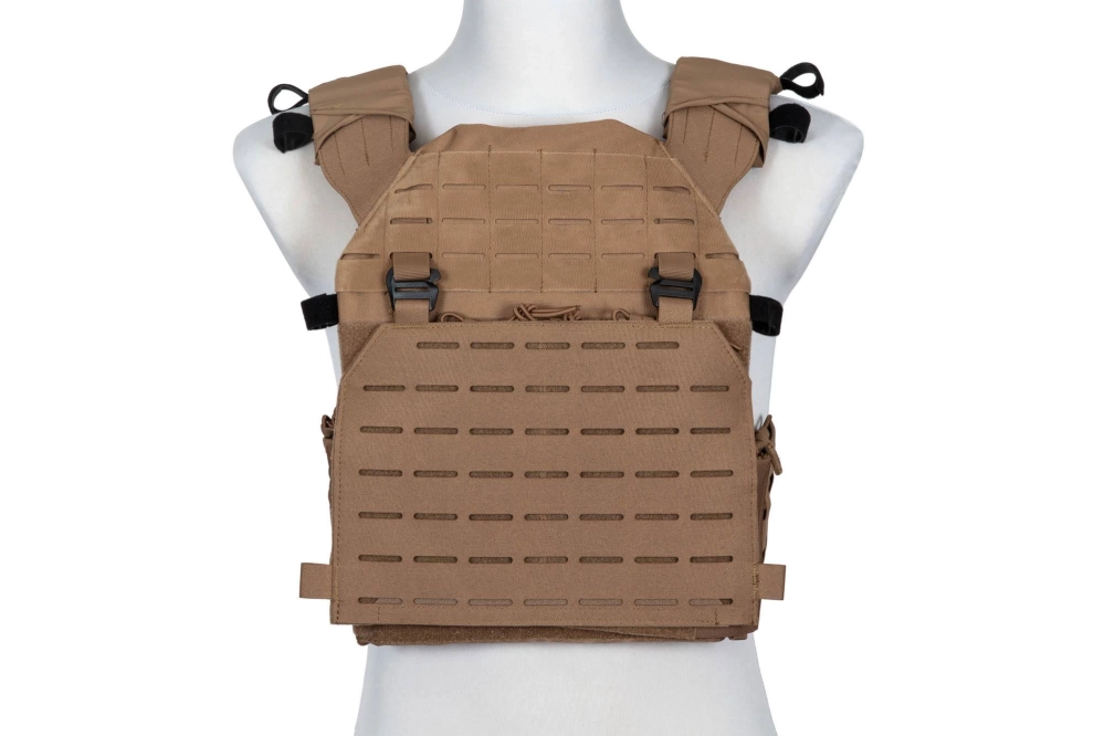 Taktická vesta Advanced Laser-Cut - hnědá