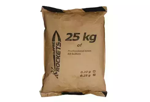 Bio BBs 0.25g Rockets Professional 25 kg