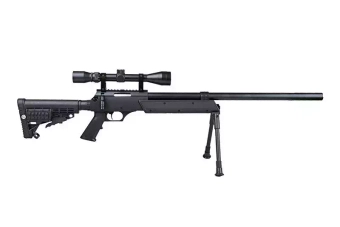 Fusil airsoft fusil de sniper MB13D avec lunette et bipode