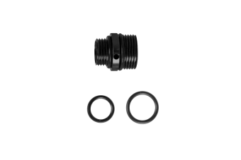 Adaptador para silenciadores de 11mm CW a 14mm CCW PCU Negro
