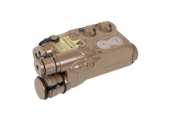 Batterijhouder type AN/PEQ-16 - Bruin