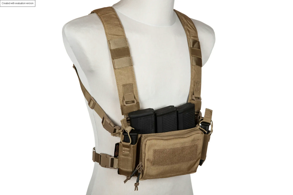 Micro chaleco Chest rig MPC - Tan
