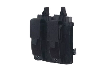 Bolsa doble abierta 2+2 - negra